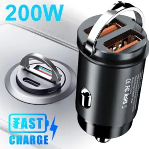 טעינת רכבים: מטען QC3.0 קטן וקל